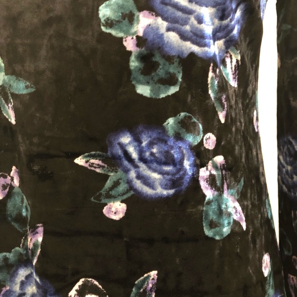 Wild Fable Floral Velvet Dress - Picture 4 of 7